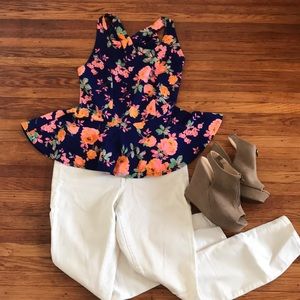Peplum top